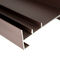 6000 Series Powder Coated Aluminium Extrusions Profile For Fabricing Roller Shutter Door
