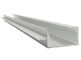 6000 Series T5 Silver White Aluminium Frame Profile For Kitchen Door Corrison Resistant