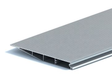 Flat Anodized 6063 T5 Extrusion Aluminum Profile For Glass Sliding Door / Elevator / Car