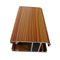 Sliding Windows Building Materials 6063 T5 Wood Finish Aluminium Profiles