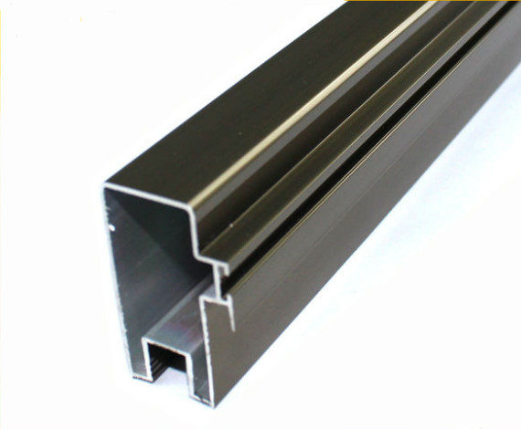 Aluminum Window Frame Covers , Champagne Aluminium Window Door Frame