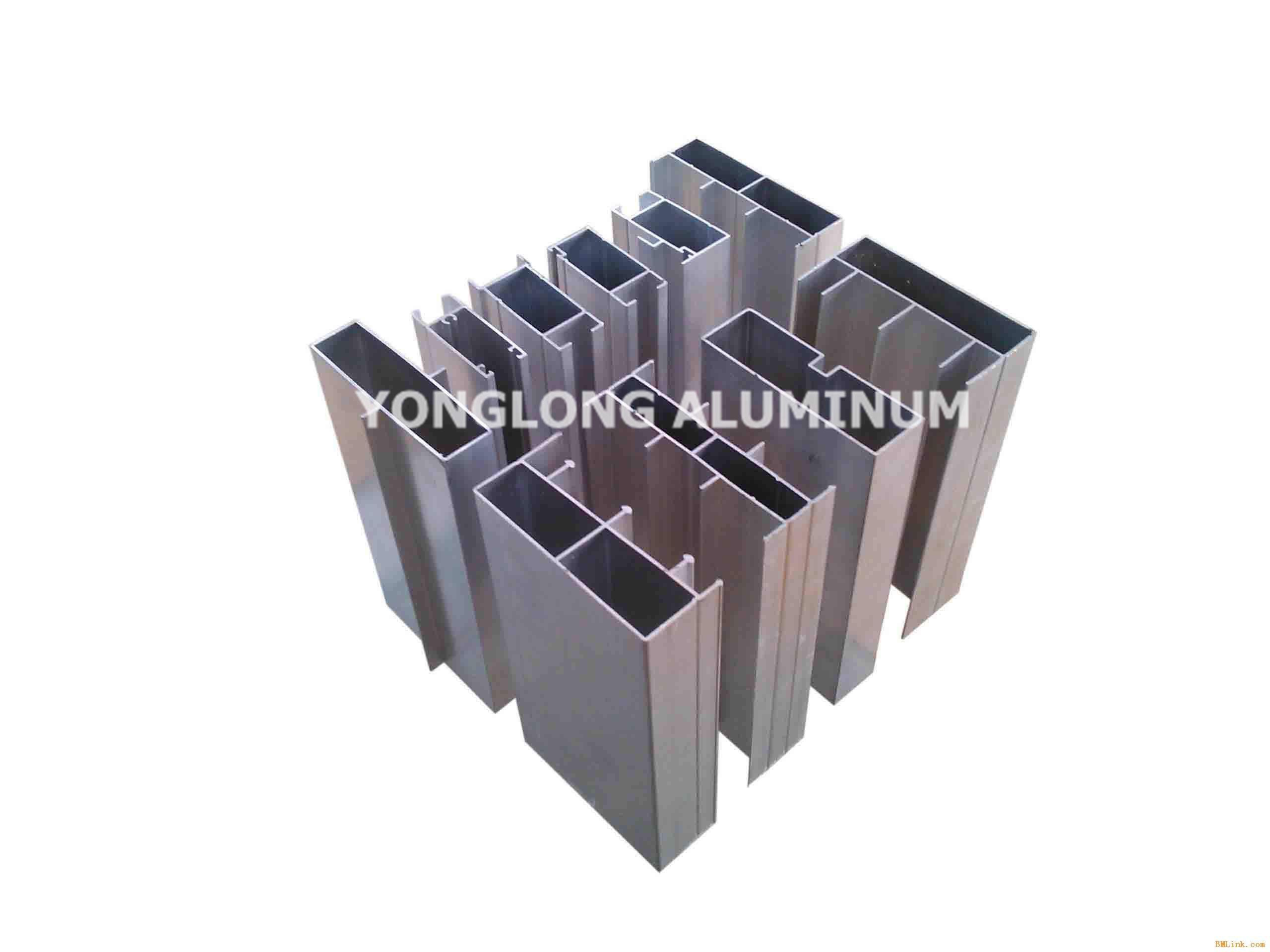 High Precise Machined Aluminium Construction Profiles , Unextruded ...