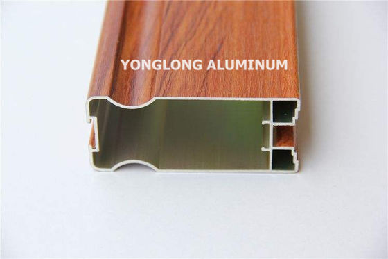 Natural Anodized Aluminium Sliding Wardrobe Door Profiles For Interior ...