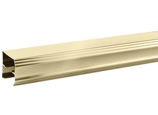 Color Anodized 6063 6061 T5 Sliding Wardrobe Door Aluminium Profile