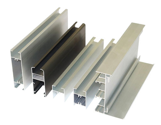 6063 Anodized Aluminum Profiles / Extrusion Sliding Windows And Doors Frame