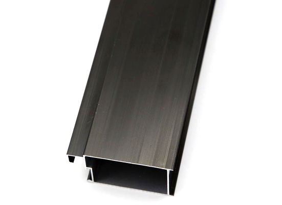 6000 Series Extrusion Anodized Aluminum Profiles Bronze Black Window ...
