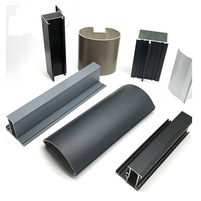 Building Materials Deep Color Aluminium Frame Profile Anodized Decoration